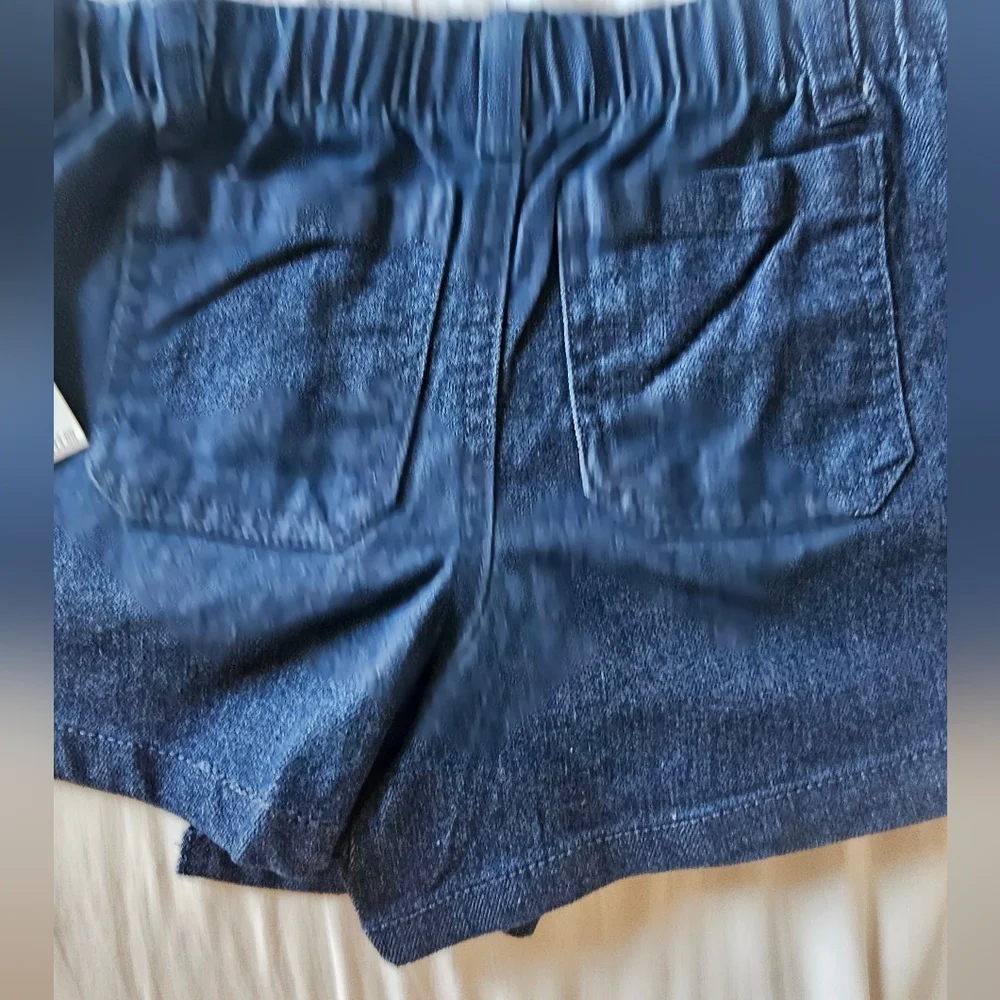 Nicole Miller Denim Skort Girl's with Belt Sz 7, 8, 10, 12
